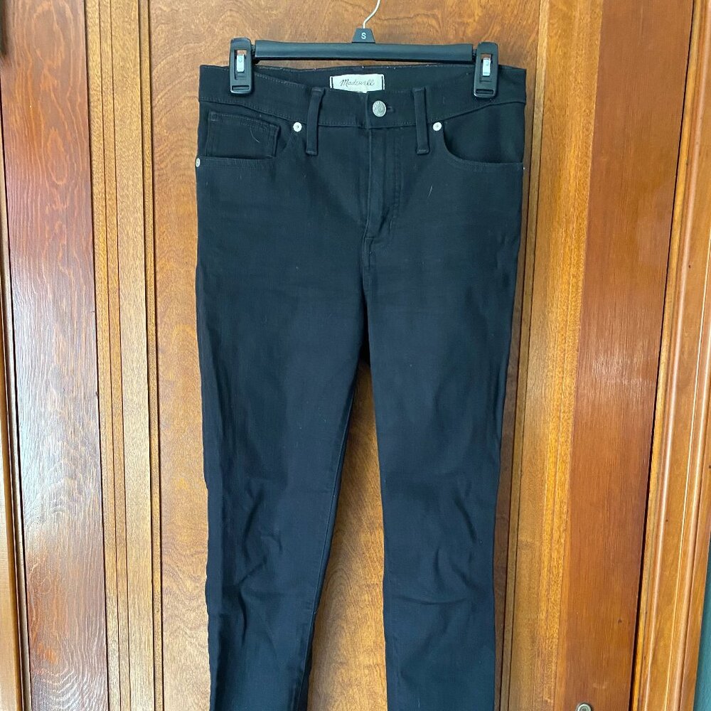 Black Madewell Skinny Jeans, size 28